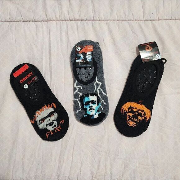Nwt Halloween theme socks bundle, one size - Picture 1 of 4